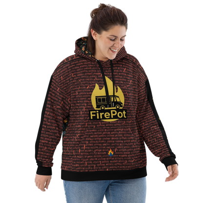 FirePot Roaming Brick Wall Hoodie