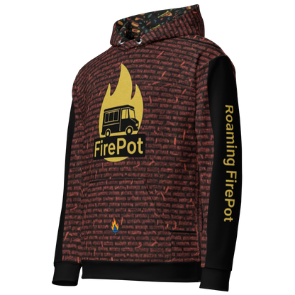 FirePot Roaming Brick Wall Hoodie