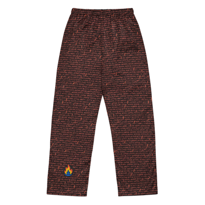 FirePot Brick Wall Women's Pajama Pants - Exclusive Valentine's Edition