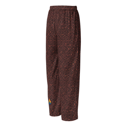 FirePot Brick Wall Women's Pajama Pants - Exclusive Valentine's Edition