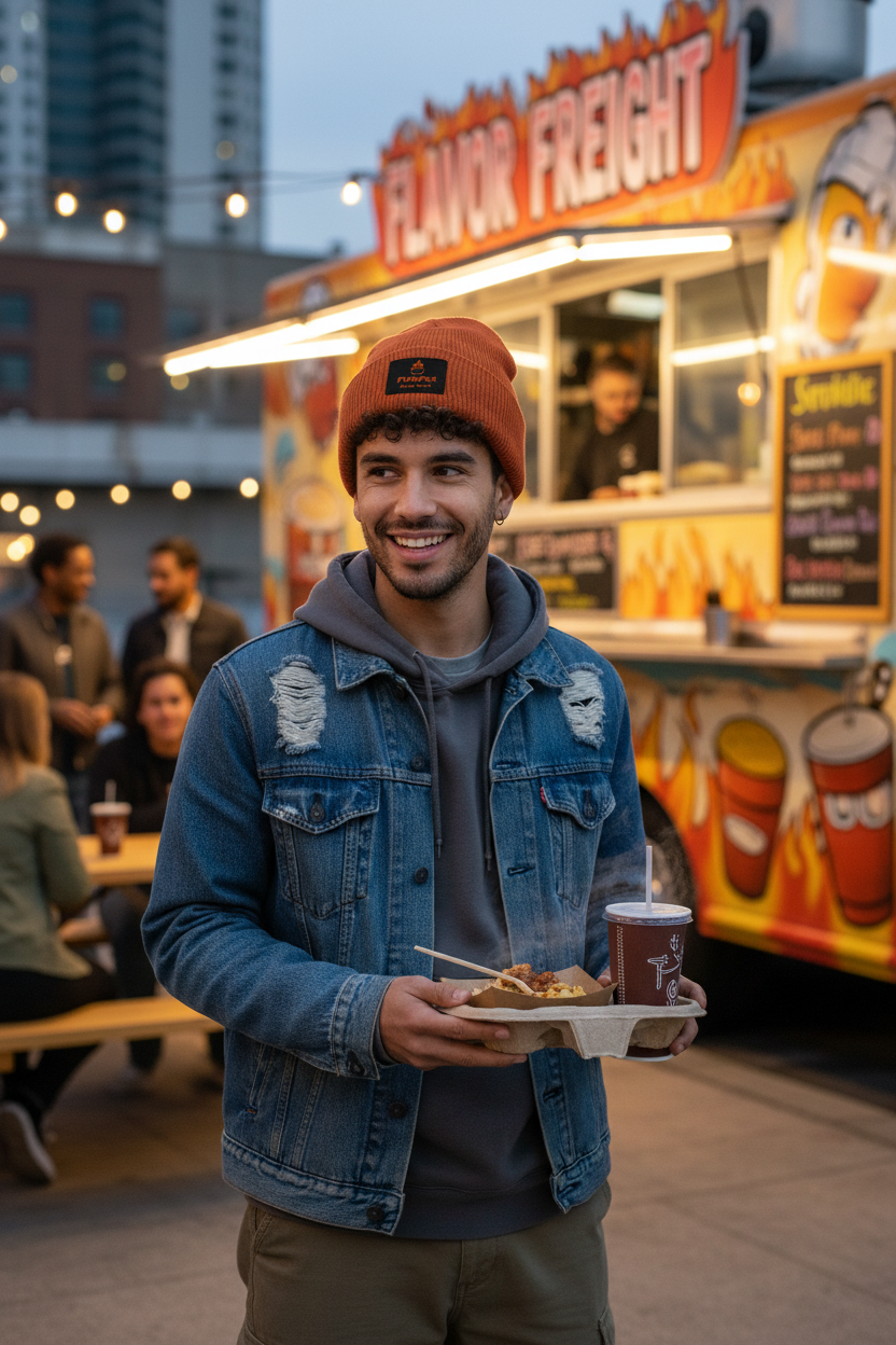 FirePot Beanie Model Shot 2