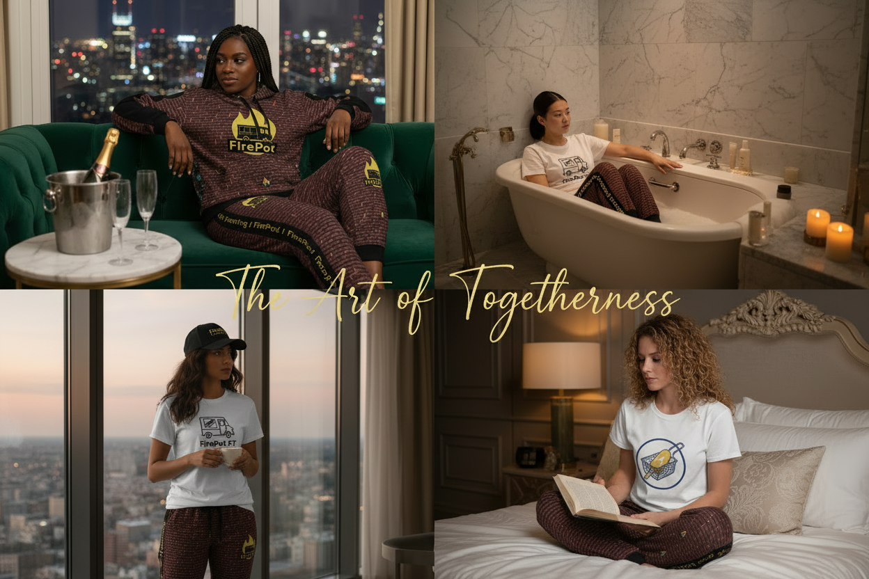 FirePot Sisters Bundle lifestyle collage - The Art of Togetherness Valentine's Collection