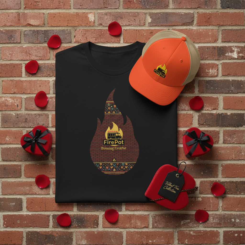 Fans Favorite Bundle - Real FirePot Trucker Cap and T-Shirt