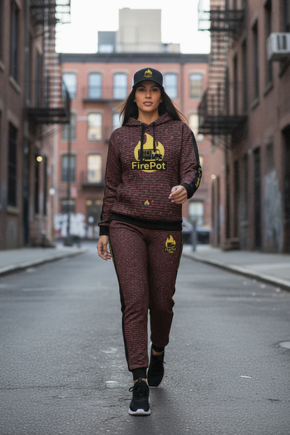 Model walking confidently - dynamic action shot